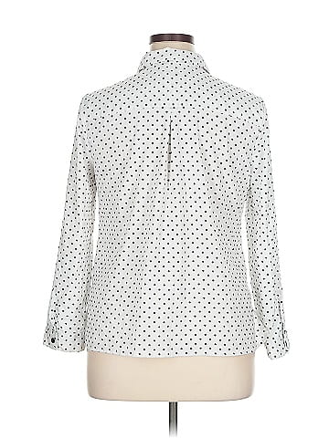 NY Collection Long Sleeve Blouse (view 2)