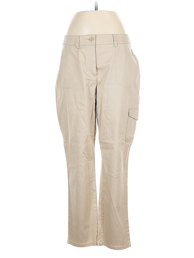 Pre-owned Chico's Cargo Pants In Brown
