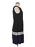 Alex + Alex Color Block Gray Casual Dress Size 6 - photo 4