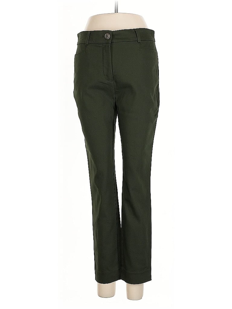 Pre-owned Ann Taylor Loft Cargo Pants In Green