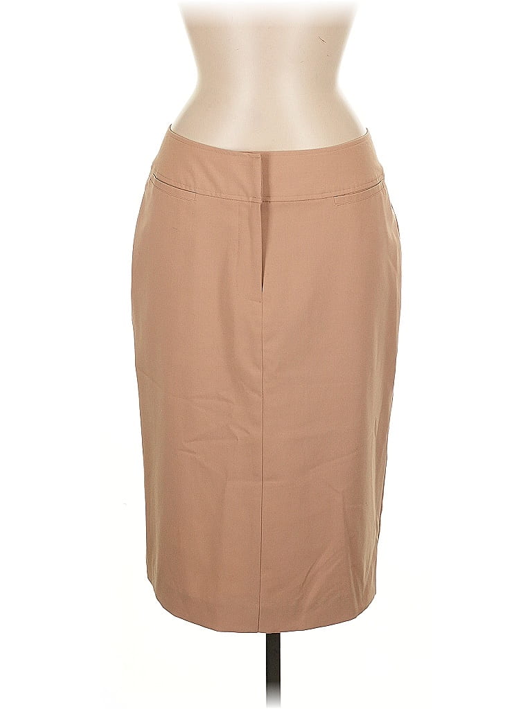 Pre-owned Worthington Formal Skirt In Brown
