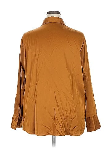Abercrombie & Fitch Long Sleeve Button-Down Shirt (view 2)