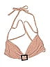 Out From Under Tweed Tan Swimsuit Top Size S - photo 1