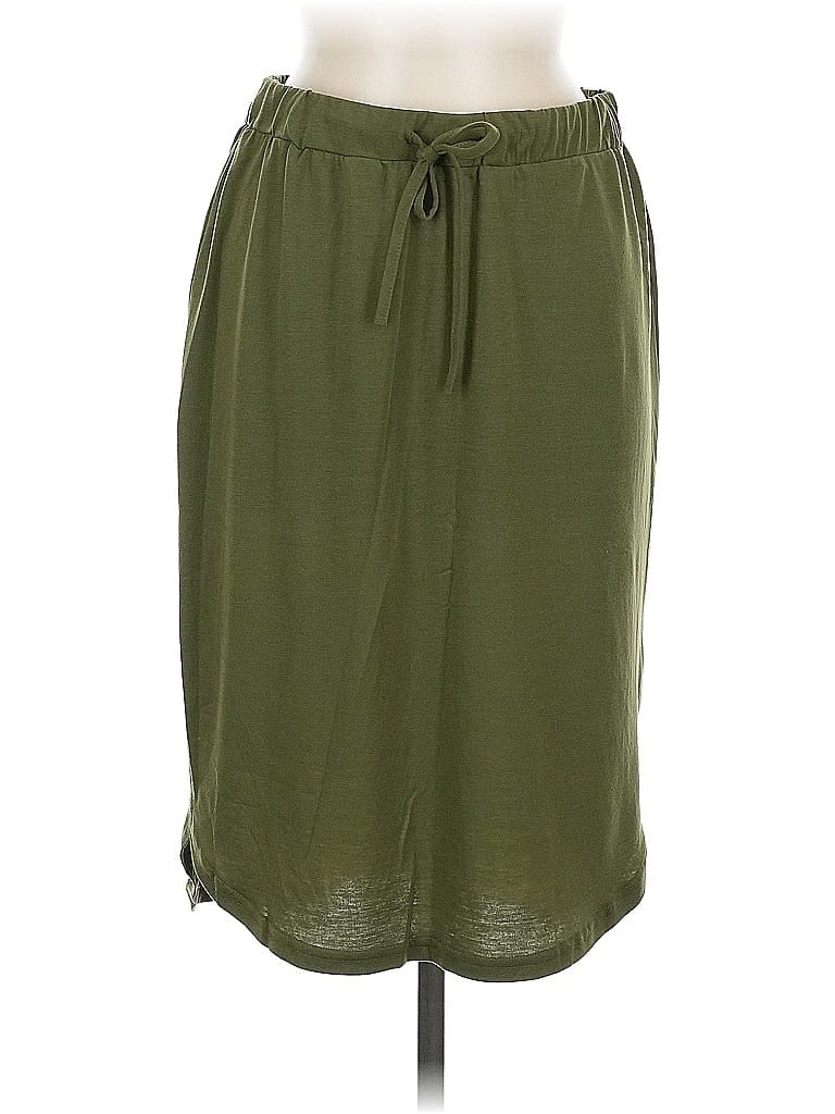 Pre-owned Tickled Teal Casual Skirt In Green