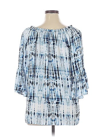 Karen Kane 3/4 Sleeve Blouse (view 2)