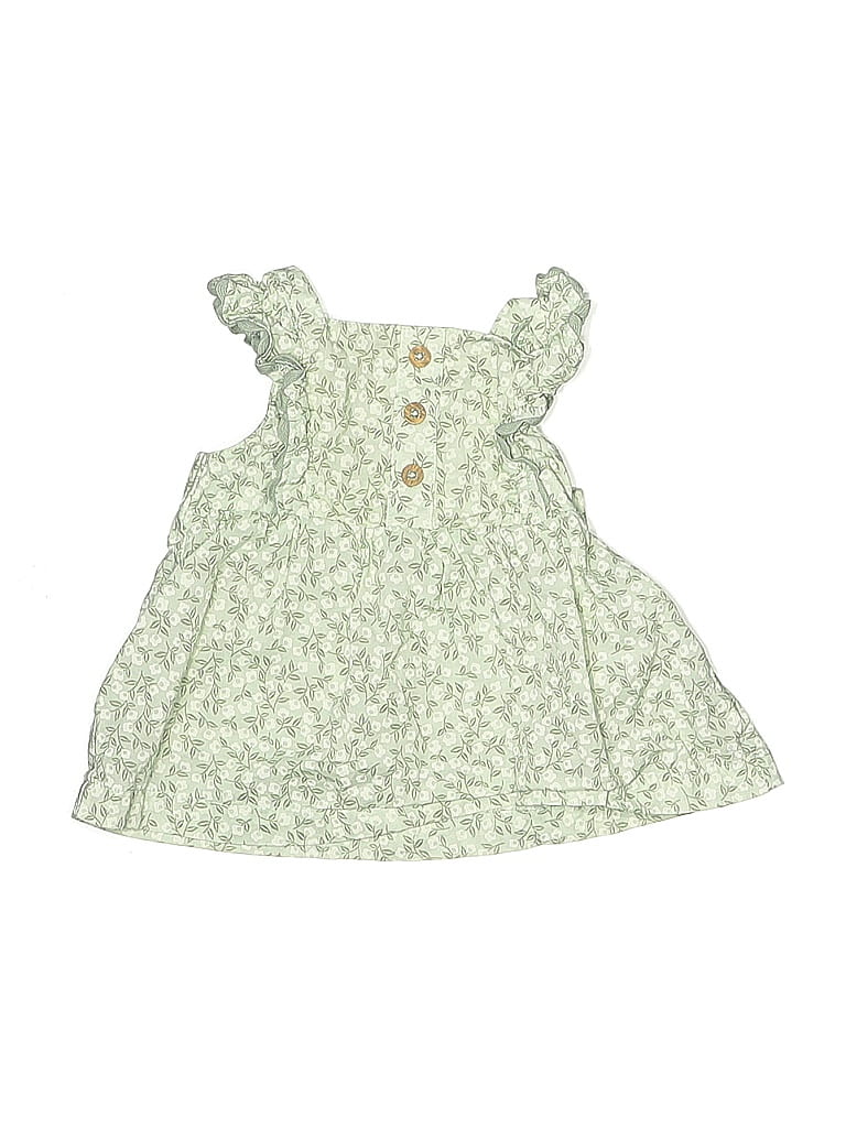 Pre-owned Carter's Babies' Sleeveless Blouse In Green