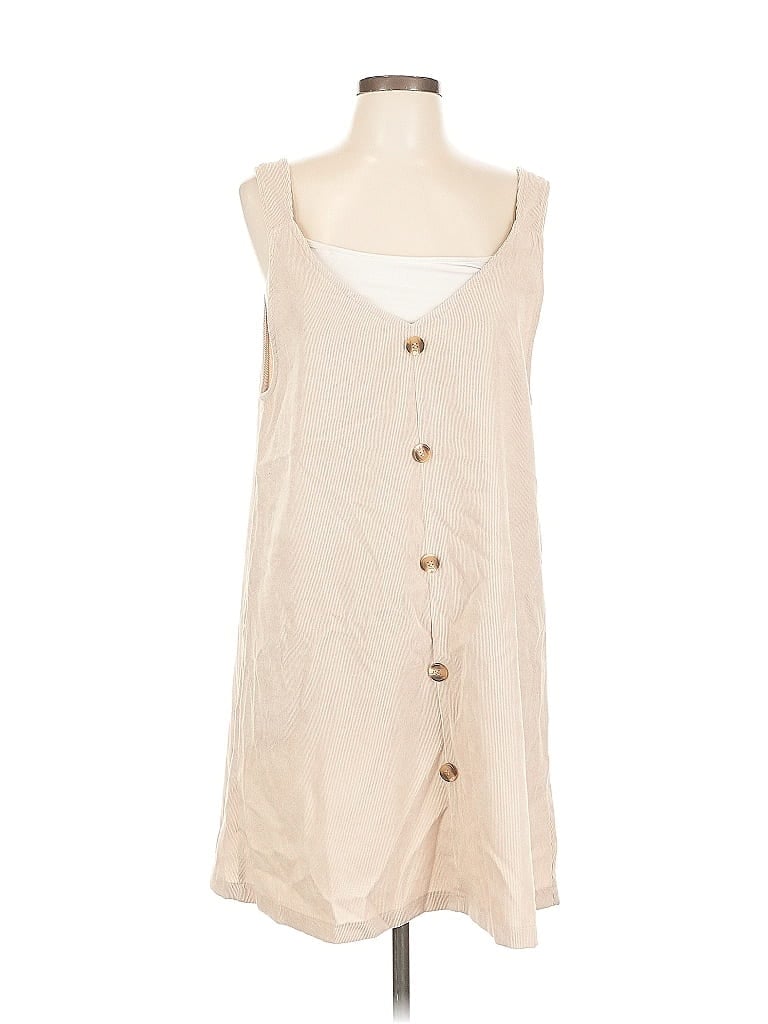 Pre-owned Shein Casual Dress In Brown