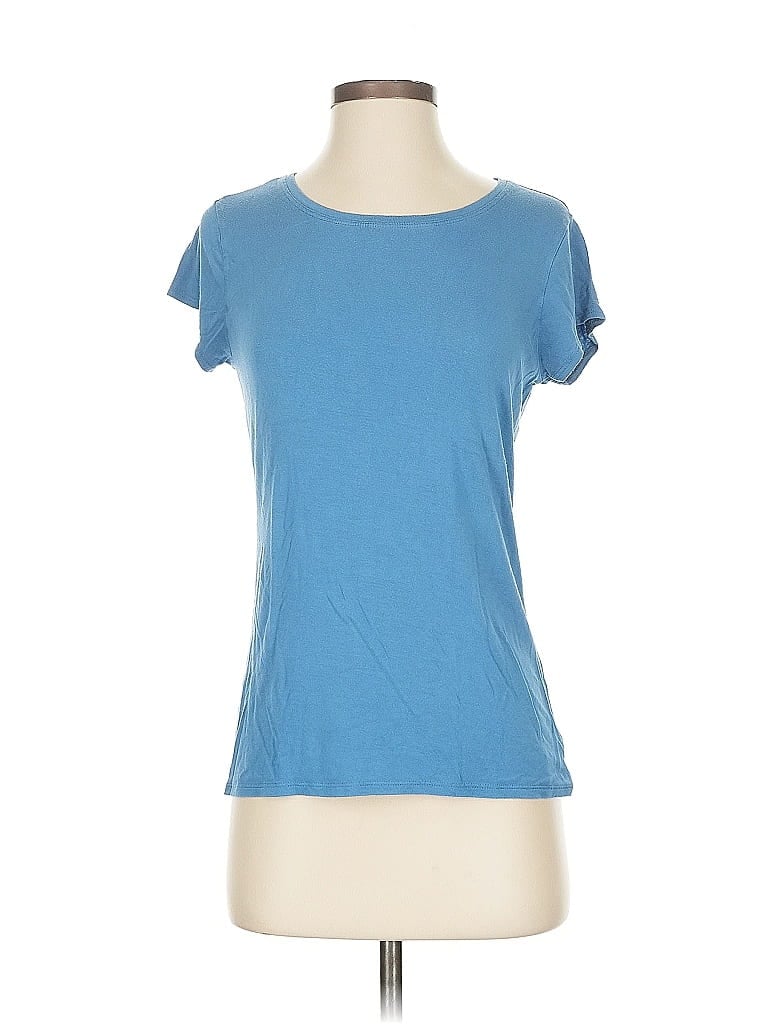 TAHARI Pre-owned Short Sleeve T-shirt In Blue