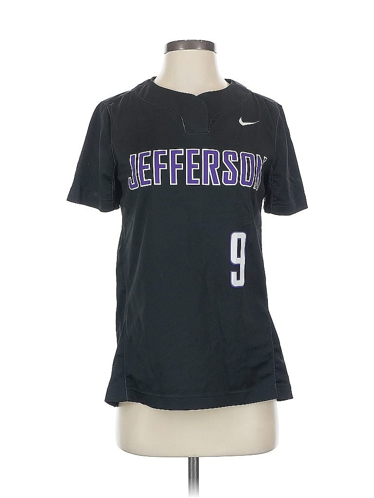 Pre-owned Nike Short Sleeve T-shirt In Black