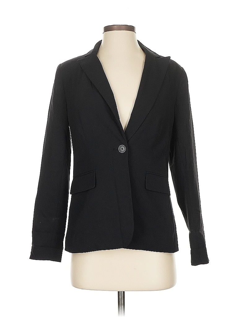 Pre-owned Daisy Fuentes Blazer Jacket In Black
