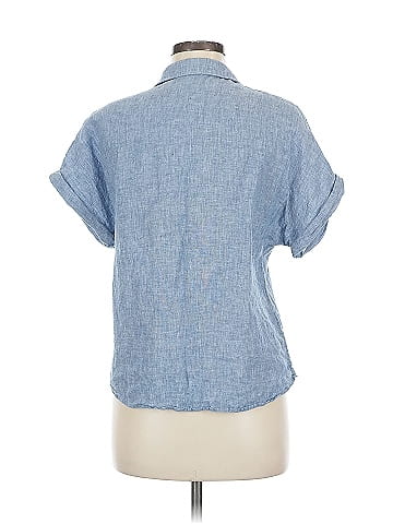 Garnet Hill Short Sleeve Blouse (view 2)