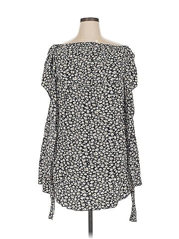 Shein Curve 3/4 Sleeve Blouse (view 1)