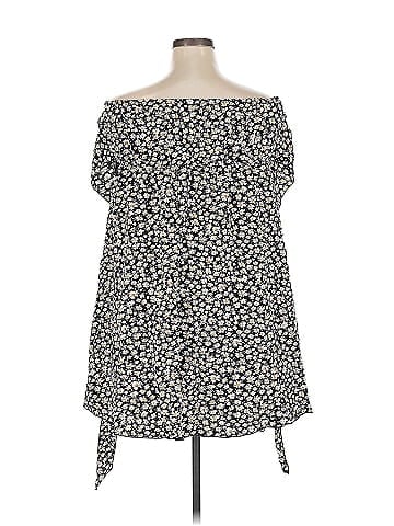 Shein Curve 3/4 Sleeve Blouse (view 2)