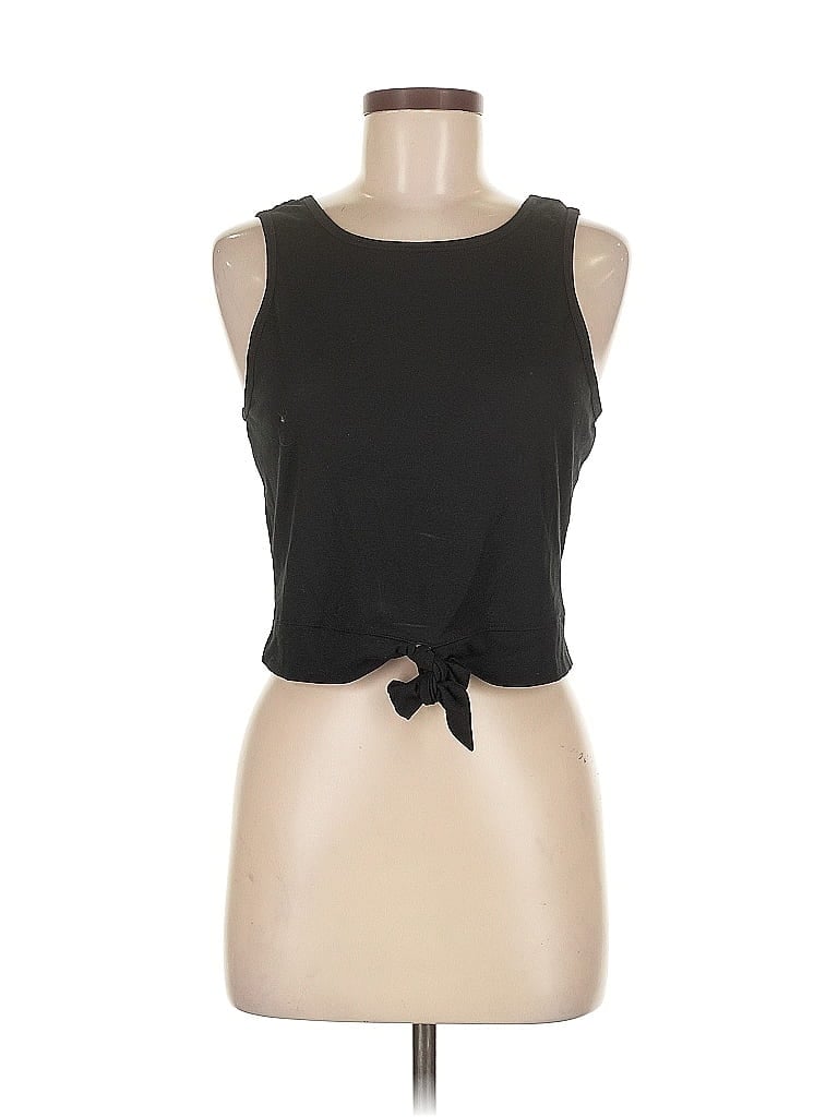 Pre-owned Assorted Brands Sleeveless T-shirt In Black