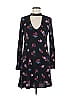 Express Floral Black Casual Dress Size M - photo 1