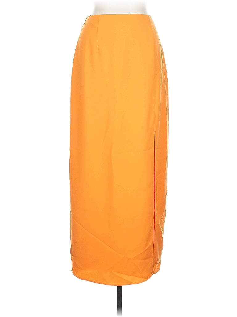 Pre-owned Fore Casual Skirt In Orange