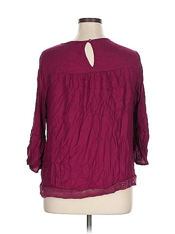 St. John's Bay 3/4 Sleeve Blouse (view 2)