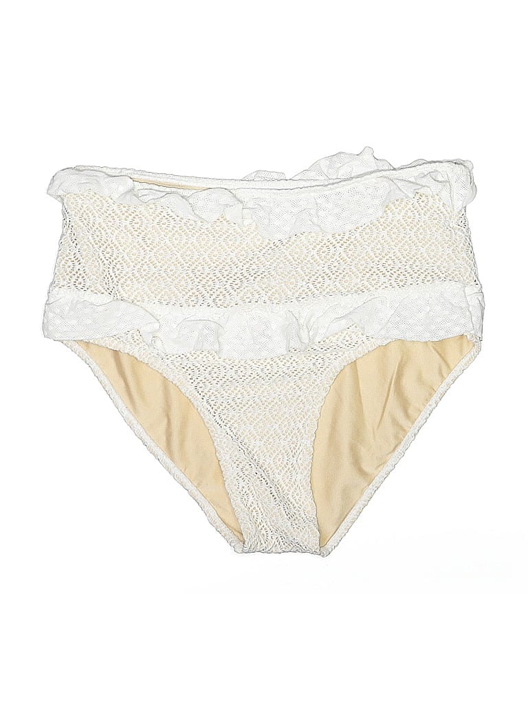 Click to view more detailed imagery on our partner's website Pre-owned Nightcap Swimsuit Bottoms In White