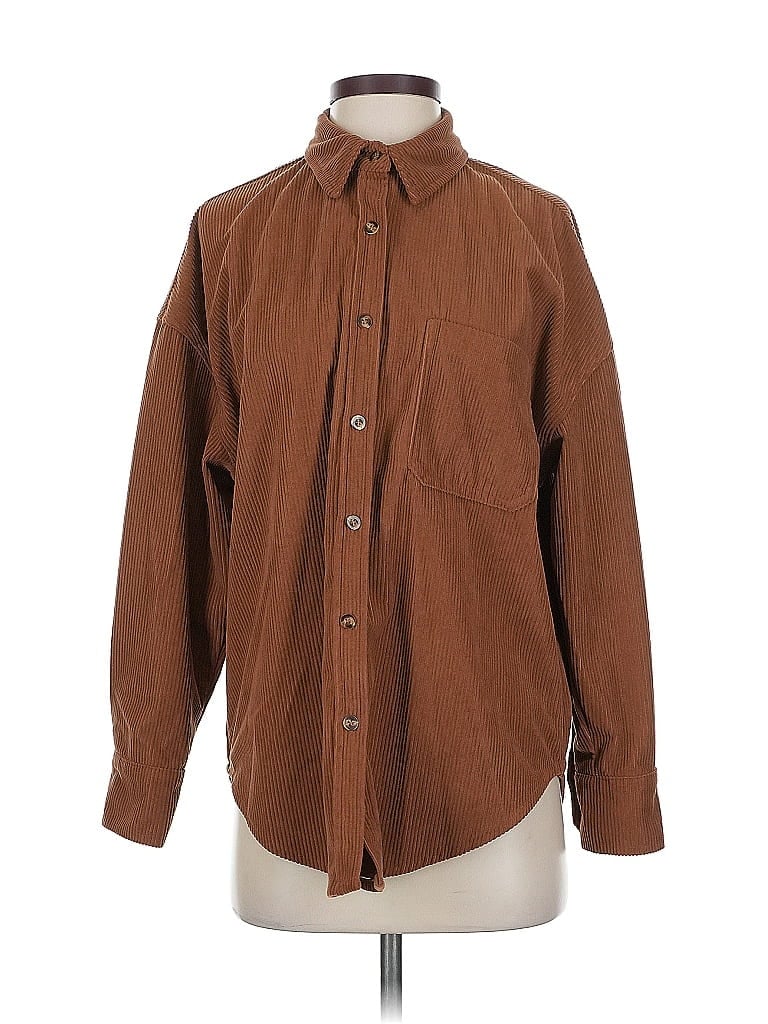 Pre-owned Unbranded Jacket In Brown