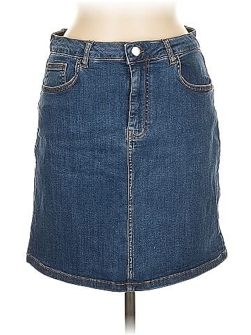 Karen Millen Denim Skirt (view 1)