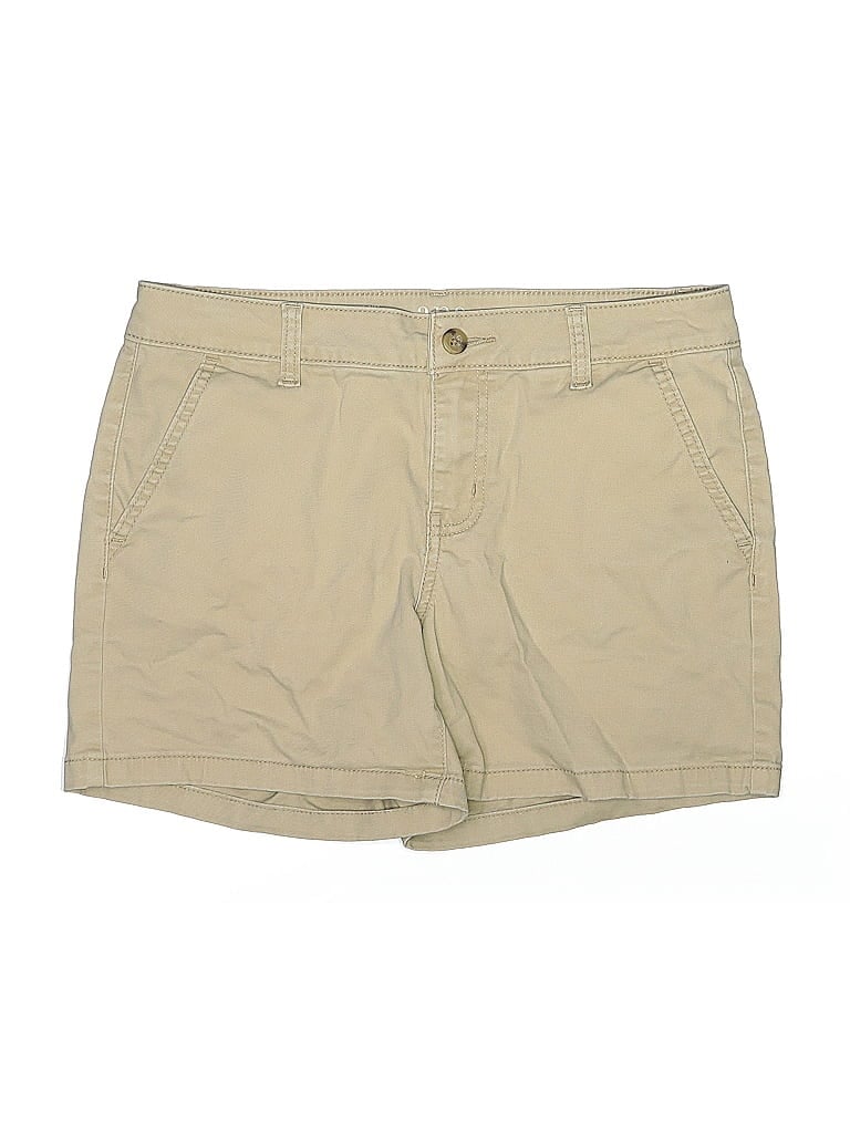 Pre-owned A.n.a. A New Approach Khaki Shorts In Brown