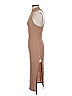 Assorted Brands Solid Tan Brown Cocktail Dress Size XS (estimated) - photo 5