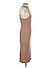 Assorted Brands Solid Tan Brown Cocktail Dress Size XS (estimated) - photo 4