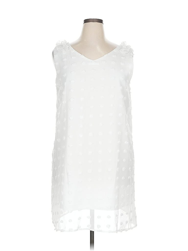 Pre-owned Hotouch Casual Dress In White