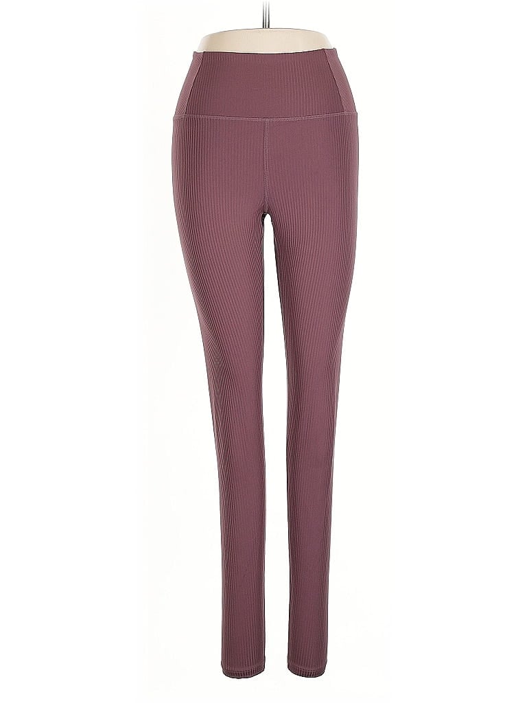 Click to view more detailed imagery on our partner's website Pre-owned Girlfriend Collective Active Pants In Burgundy