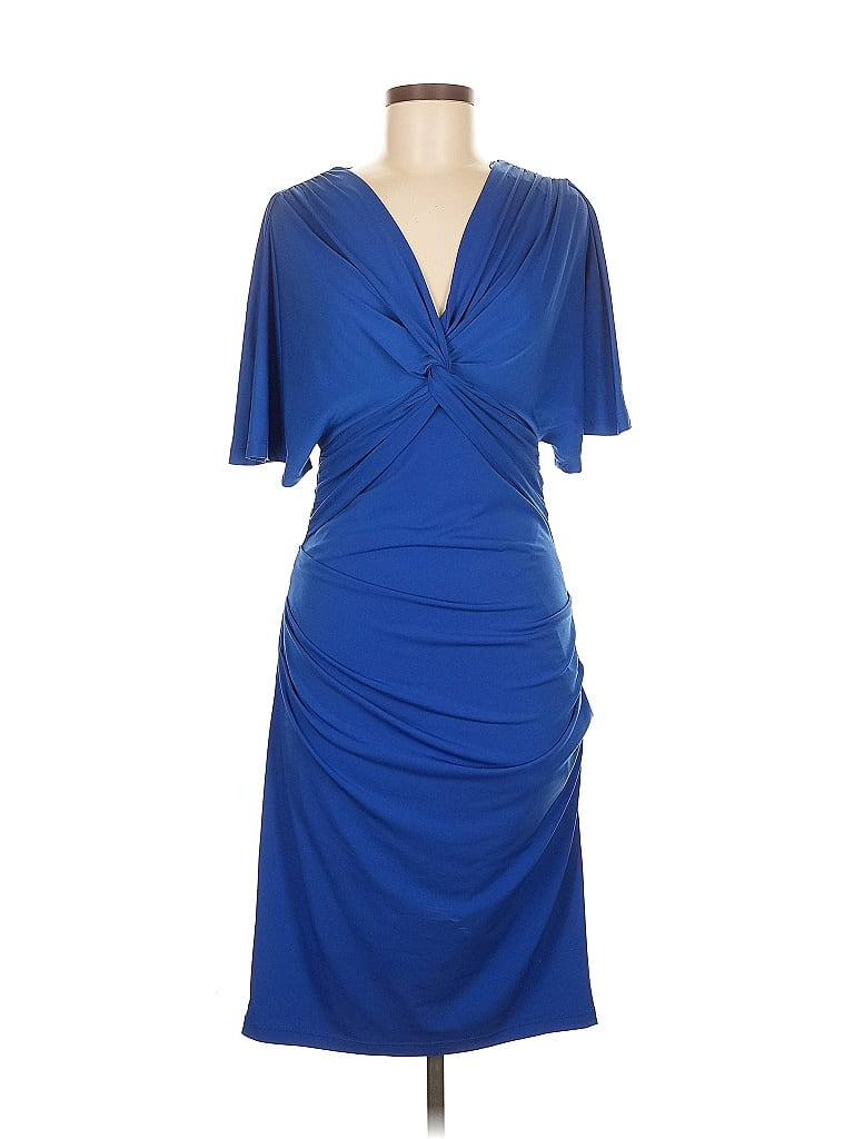 Pre-owned Maggy L Cocktail Dress In Blue