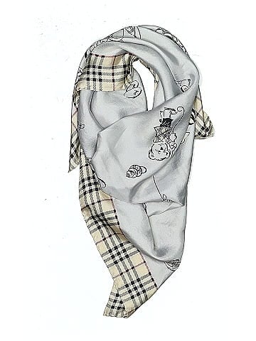 Burberry Silk Printed Scarf (view 1)