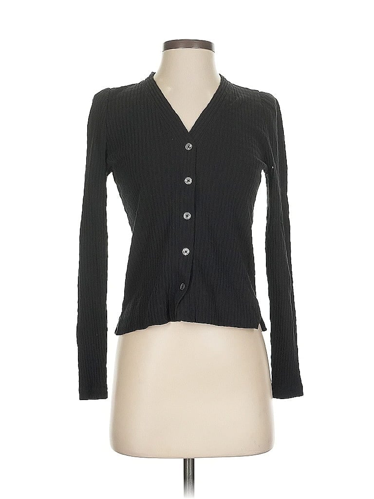 Pre-owned Ann Taylor Loft Cardigan Sweater In Black