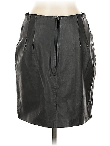 Bagatelle Faux Leather Skirt (view 2)