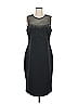Calvin Klein Black Cocktail Dress Size 12 - photo 1