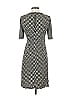 Just... Taylor Houndstooth Gray Casual Dress Size 4 - photo 2