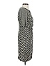 Just... Taylor Houndstooth Gray Casual Dress Size 4 - photo 4