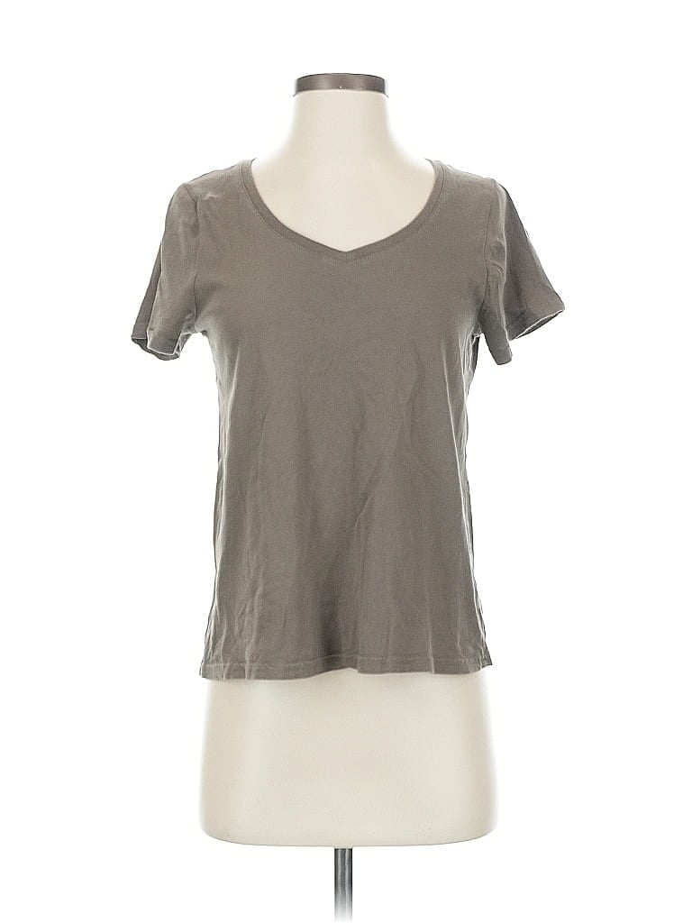 Pre-owned Thread & Supply Short Sleeve T-shirt In Gray