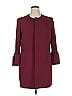 Jones Studio Burgundy Coat Size 16 - photo 1