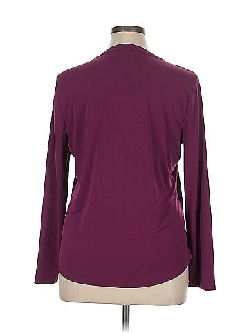 INC International Concepts Long Sleeve Blouse (view 2)