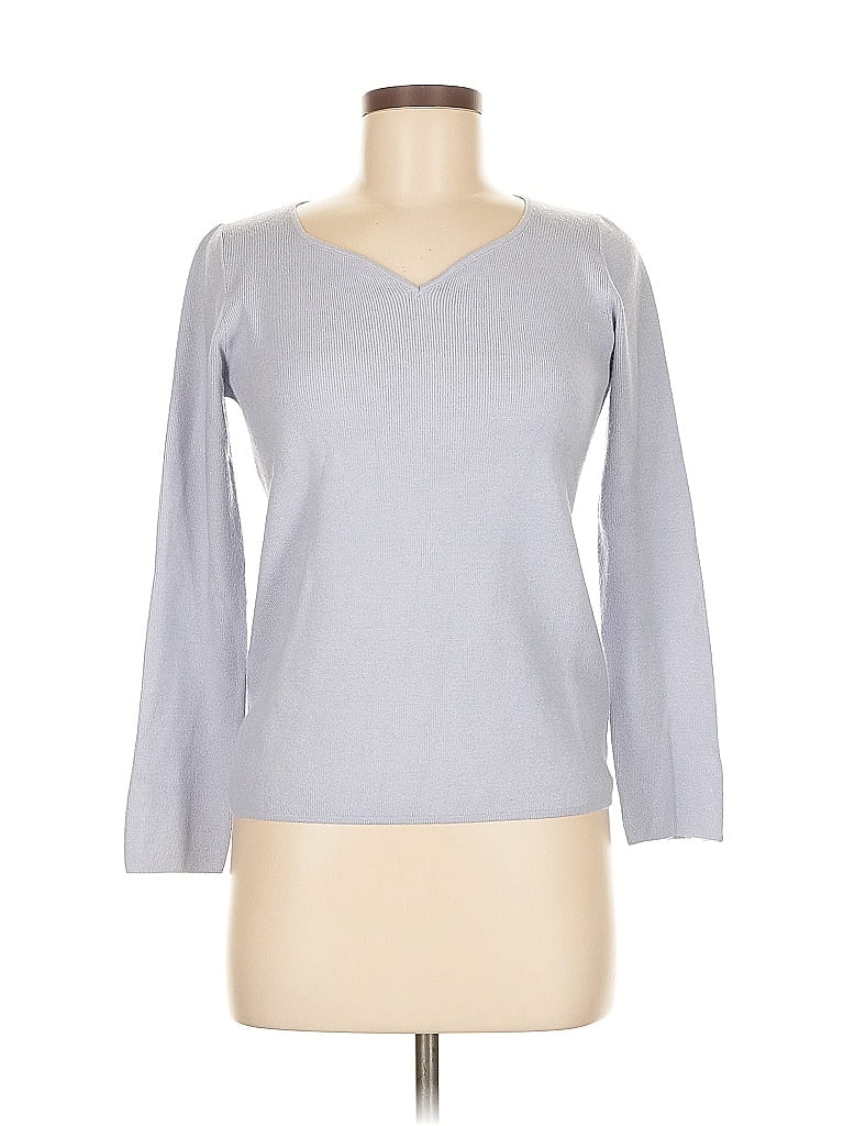 Pre-owned Grace Pullover Sweater In Gray