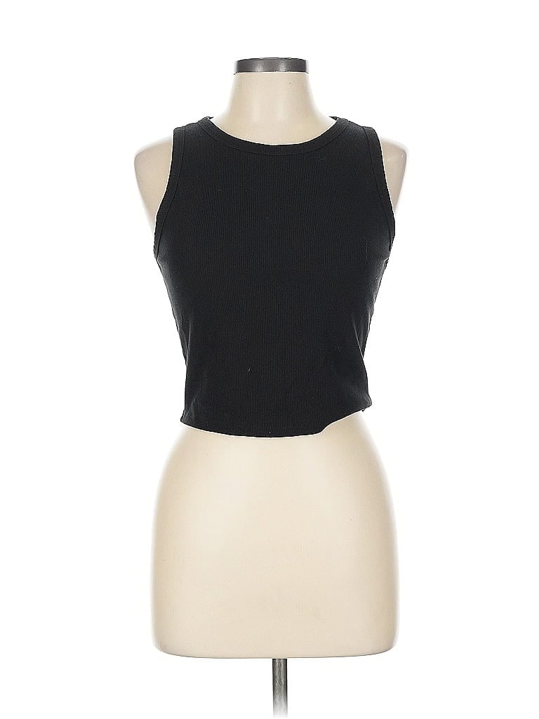 Pre-owned Wasabi + Mint Sleeveless T-shirt In Black