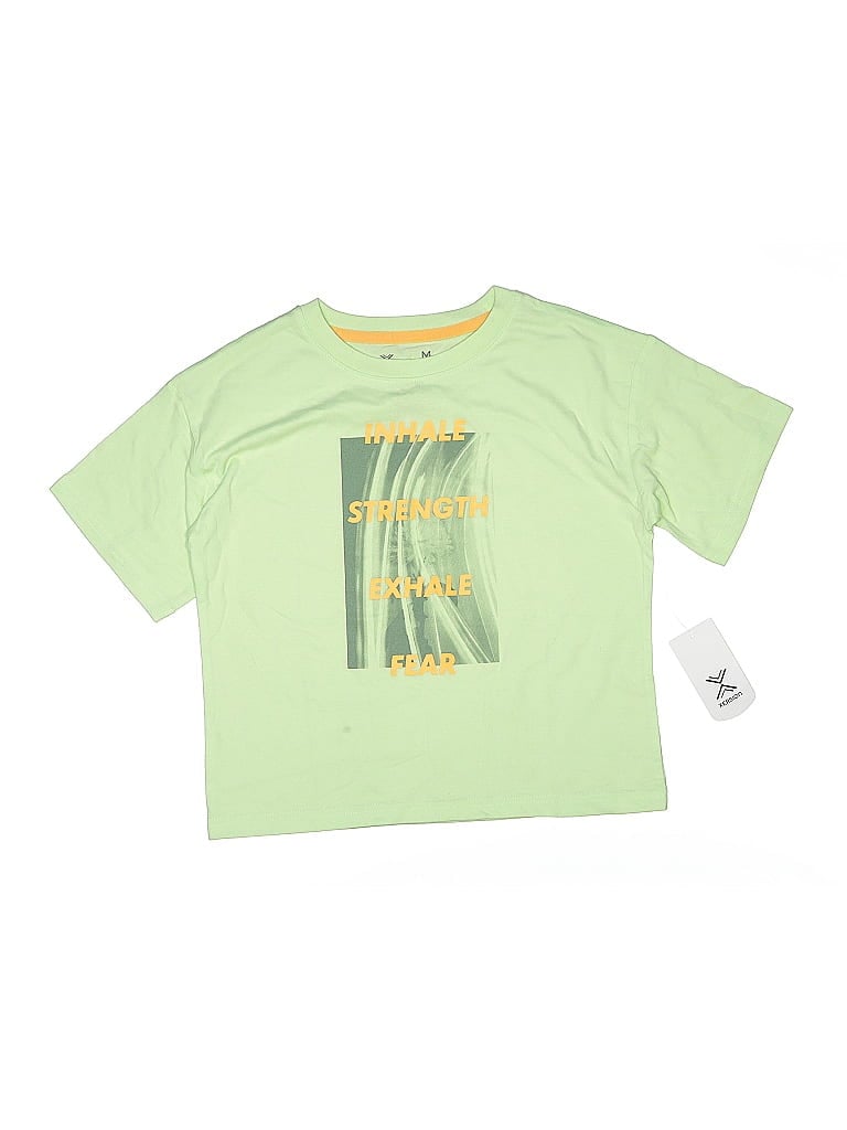 Pre-owned Xersion Kids' Short Sleeve T-shirt In Green