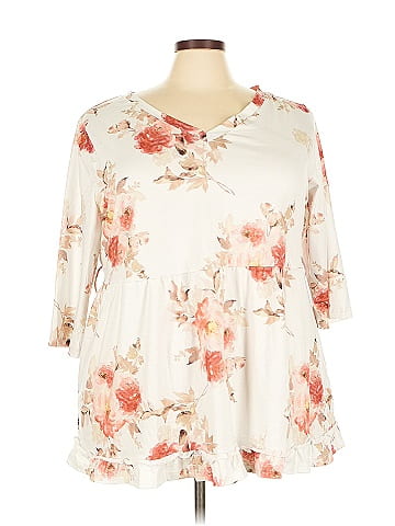 BLOOMCHIC 3/4 Sleeve Blouse (view 1)