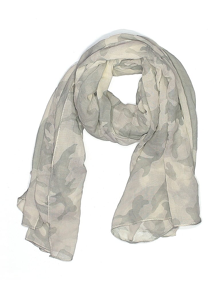 Pre-owned Unbranded Scarf In Gray