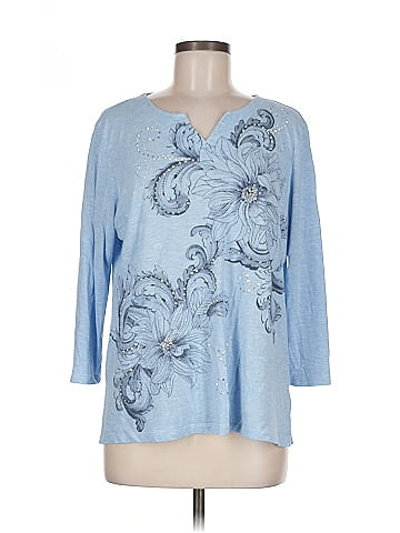 Alfred Dunner 3/4 Sleeve Top (view 1)