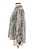 MICHAEL Michael Kors Animal Print Gray Long Sleeve Blouse Size M - photo 5