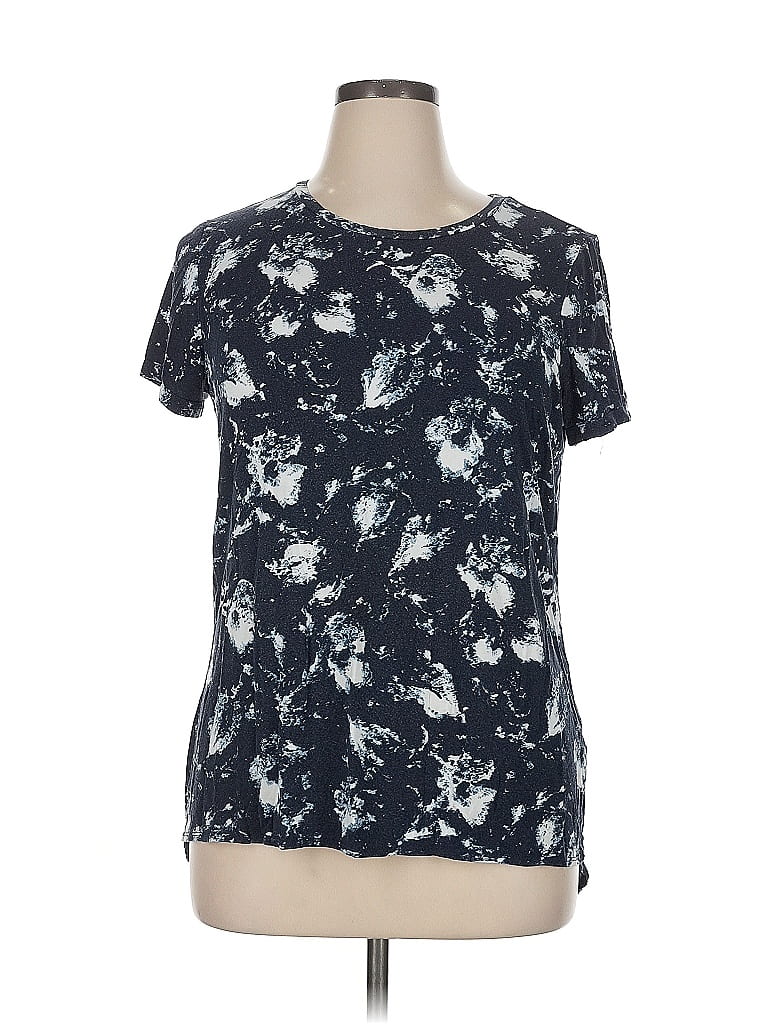 Pre-owned Unbranded Short Sleeve T-shirt In Blue