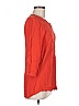 MAX 100% Rayon Orange 3/4 Sleeve Blouse Size M - photo 4