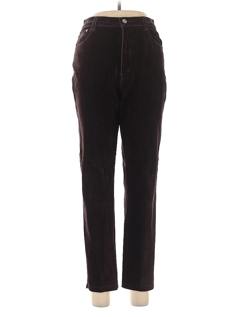 Pre-owned Assorted Brands Casual Pants In Brown