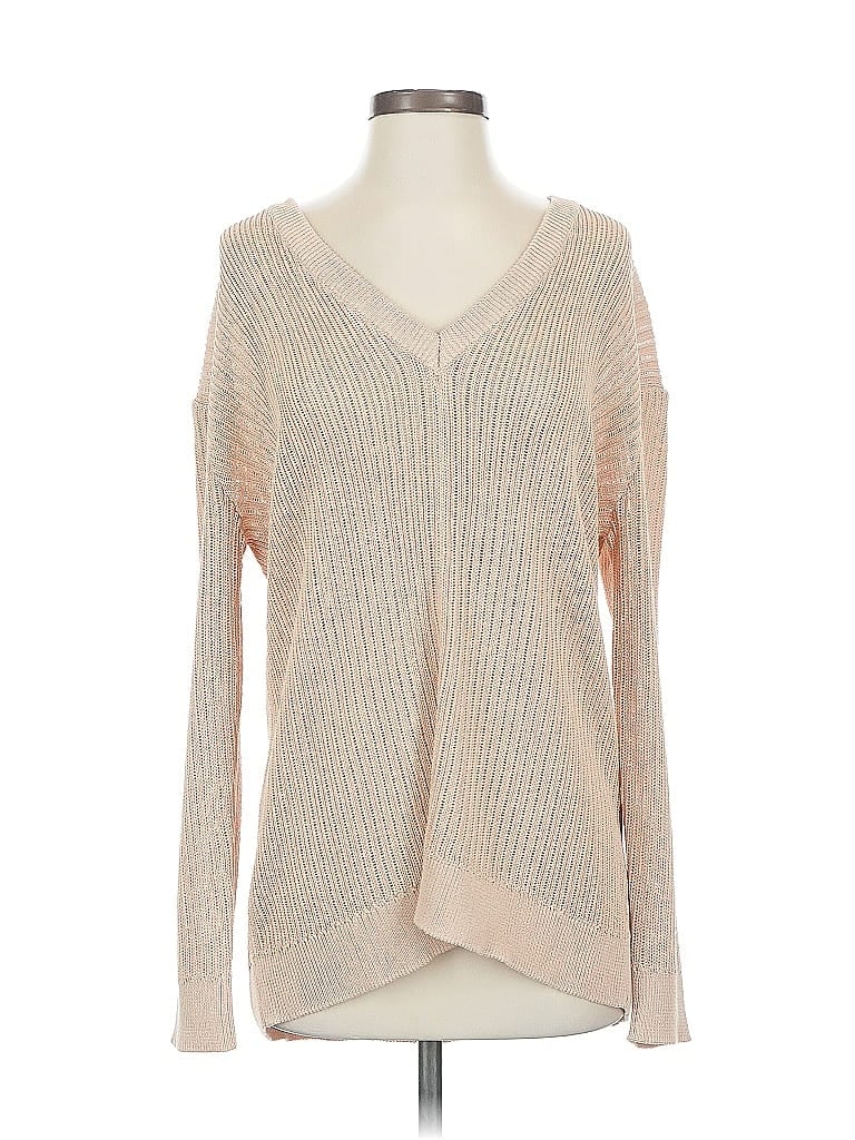 Pre-owned Song Of Style Pullover Sweater In Brown